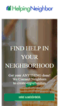 Mobile Screenshot of helpingneighbor.com